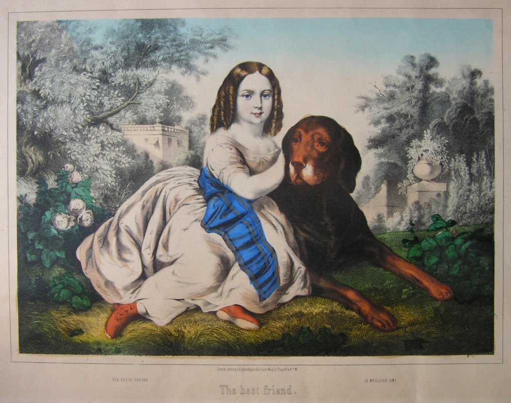 Chromolithograph - The Best Friend